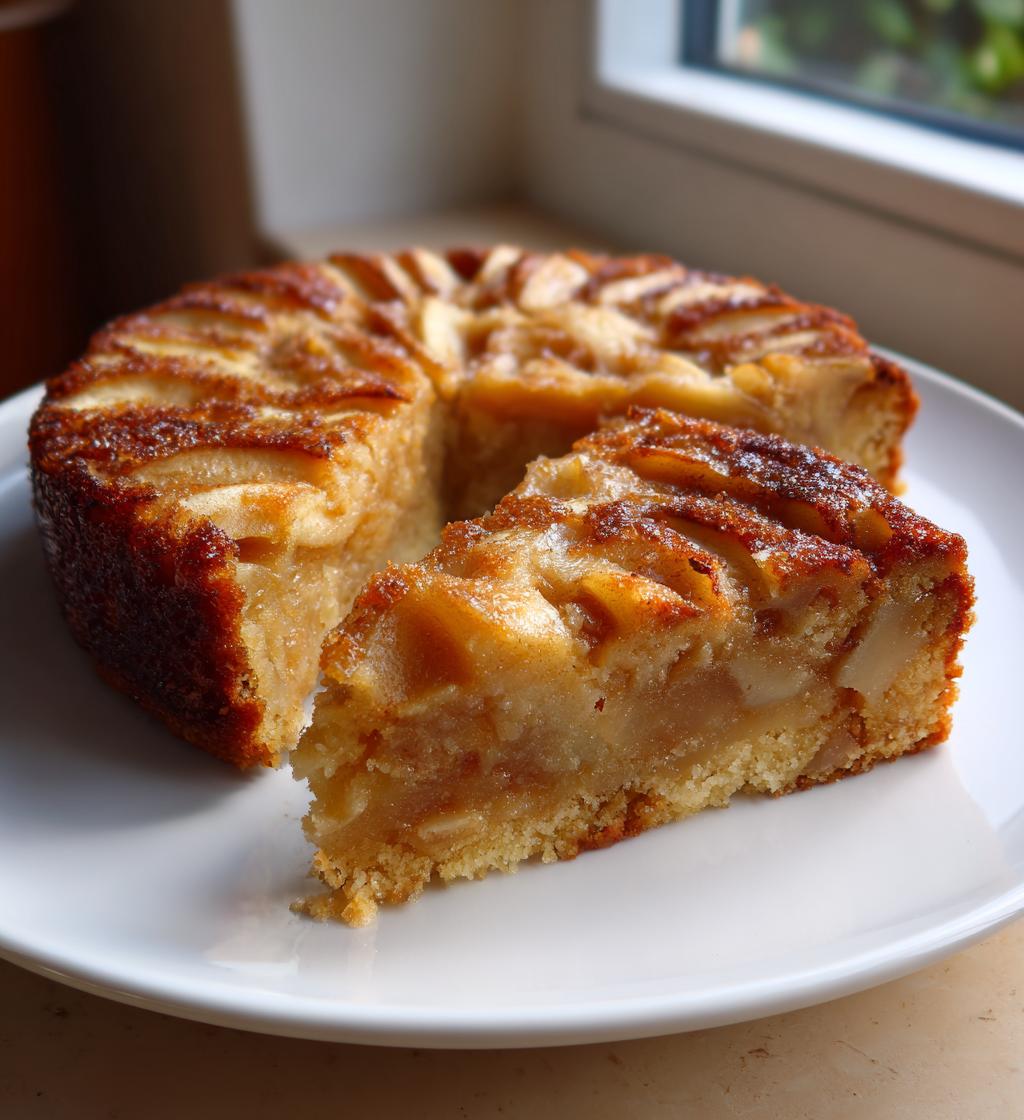 Irish Apple Cake - detail 1