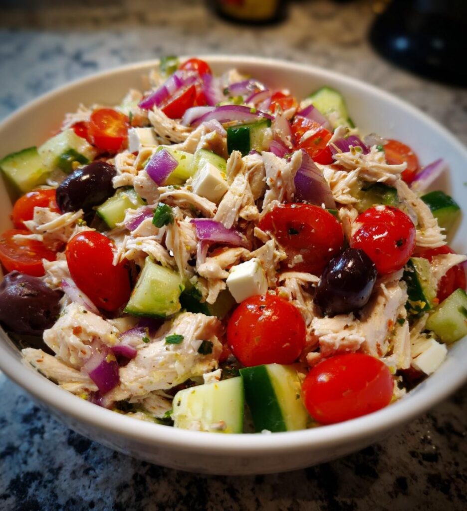 Italian Grinder Chicken Salad