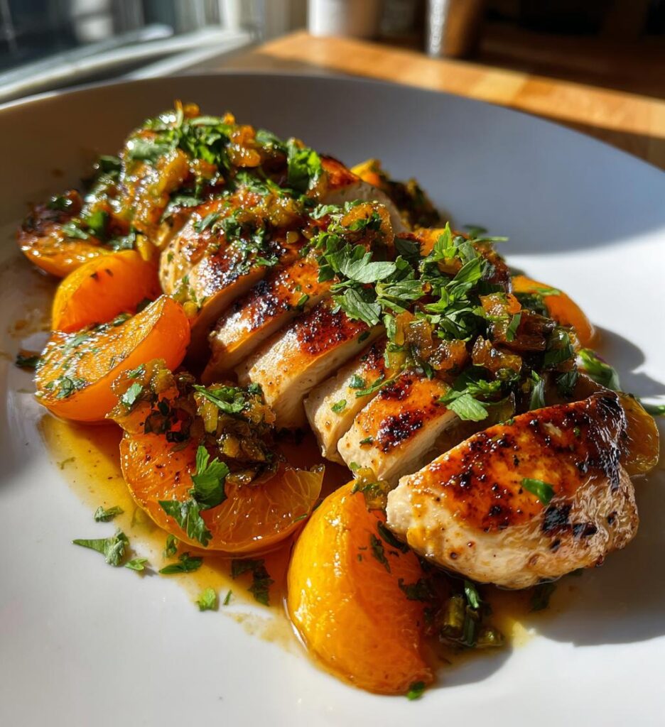 Jalapeno Peach Chicken
