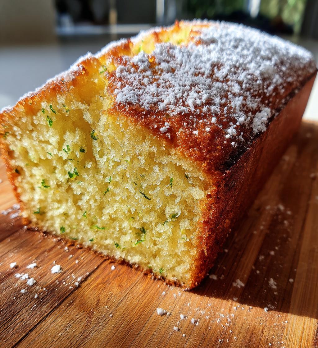 Key Lime Quick Bread - detail 1