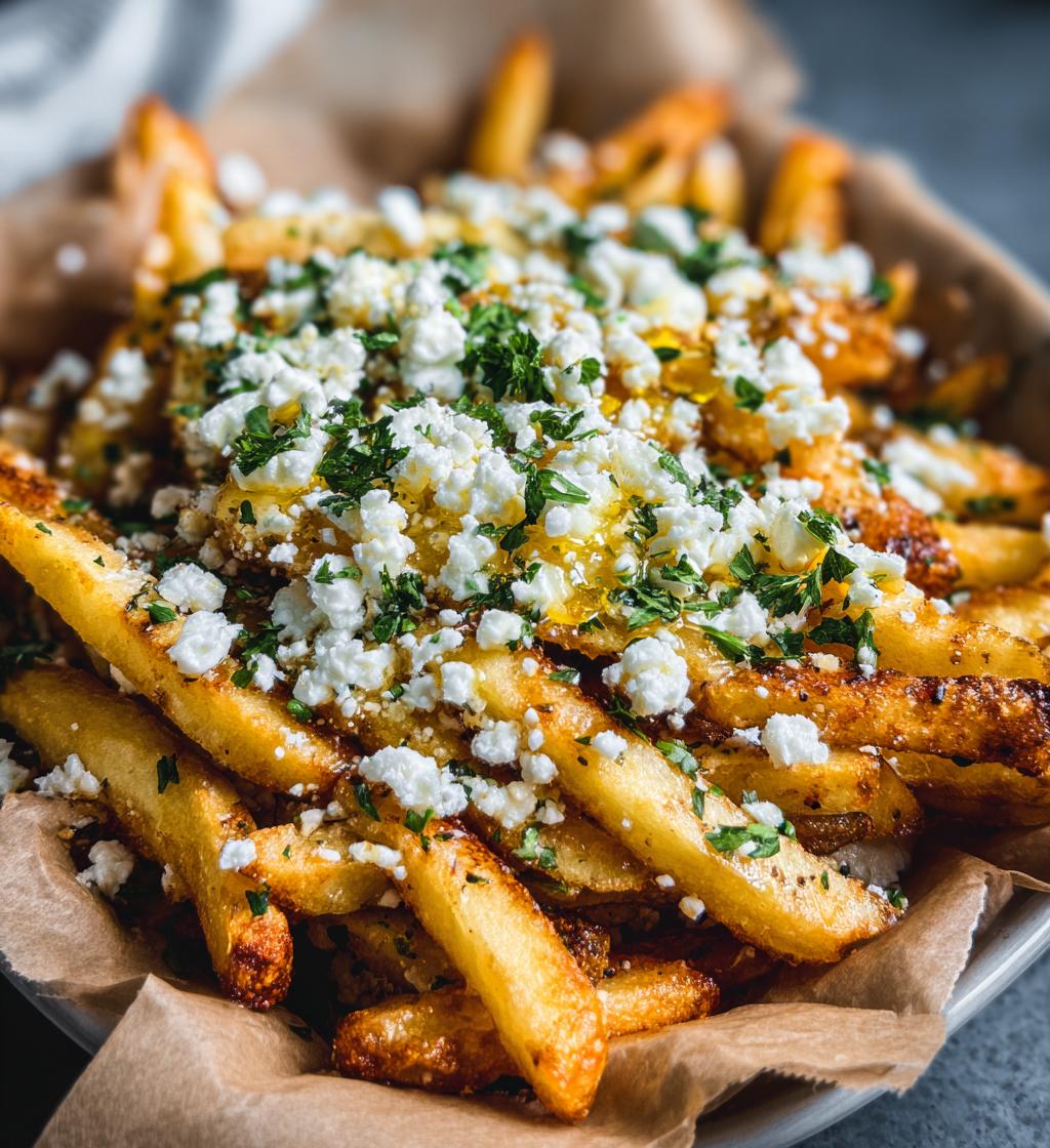 Lemon Feta Fries - detail 1