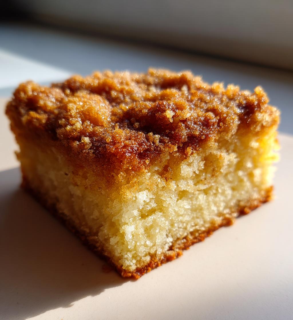 Lemon Sugar Crumb Cake
