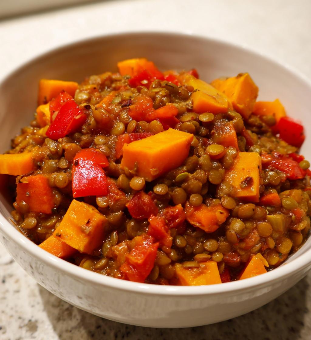 Lentil Sweet Potato Chili - detail 1