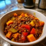 Lentil Sweet Potato Chili