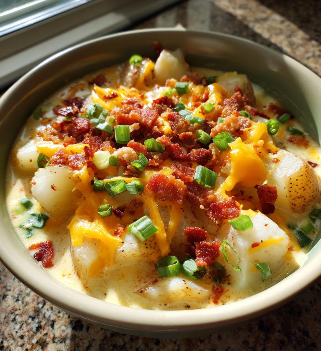 Loaded Baked Potato Soup - detail 1