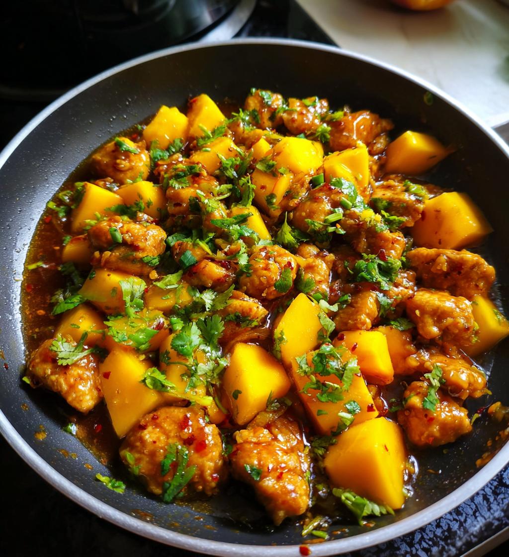 Mango Chicken - detail 1