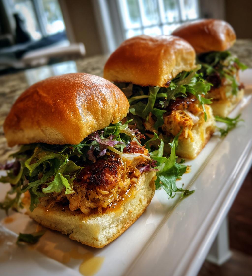 Maple Chicken Sliders - detail 1