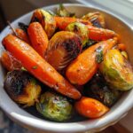 Maple Glazed Carrots Brussels Sprouts