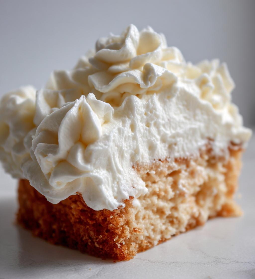 Marshmallow Buttercream Frosting - detail 1