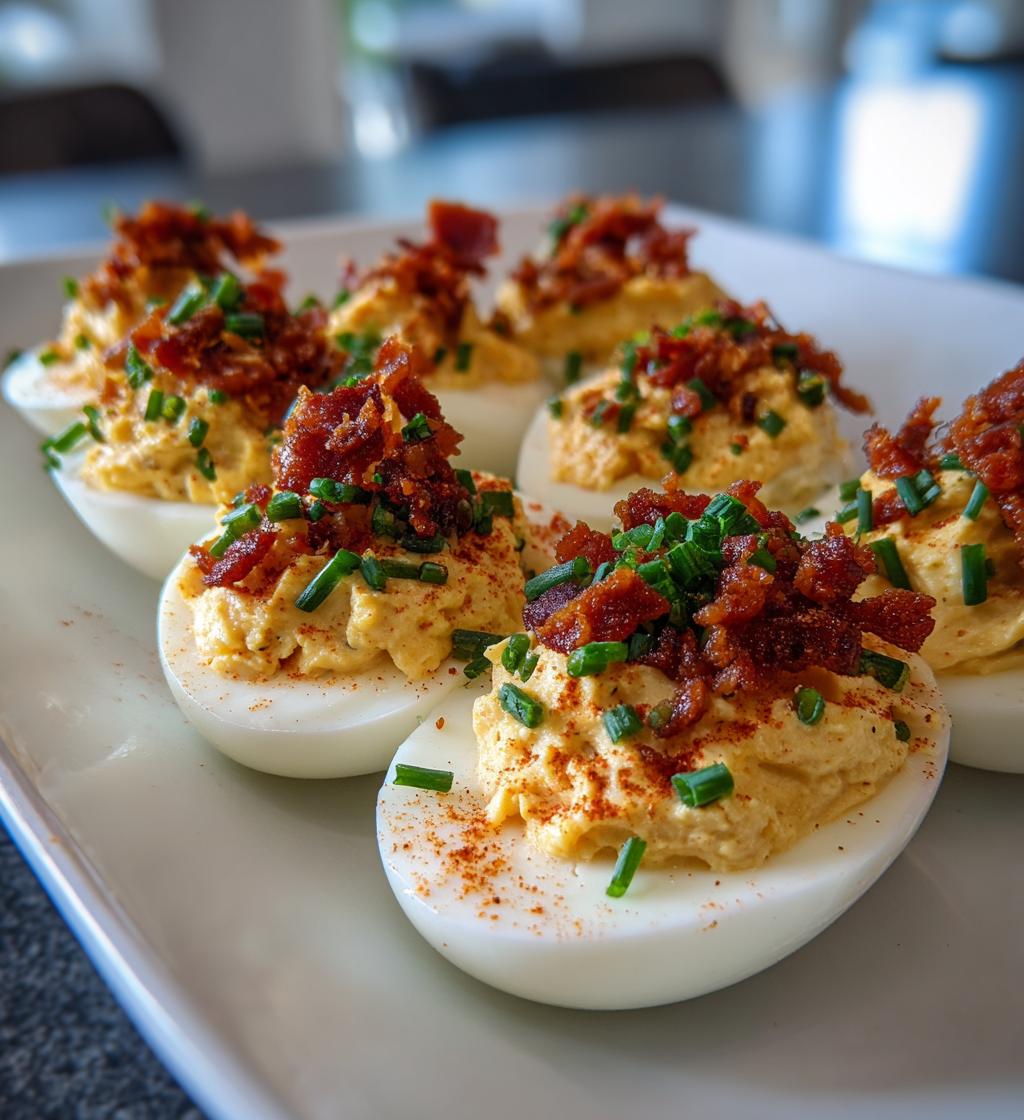 Million Dollar Deviled Eggs - detail 1