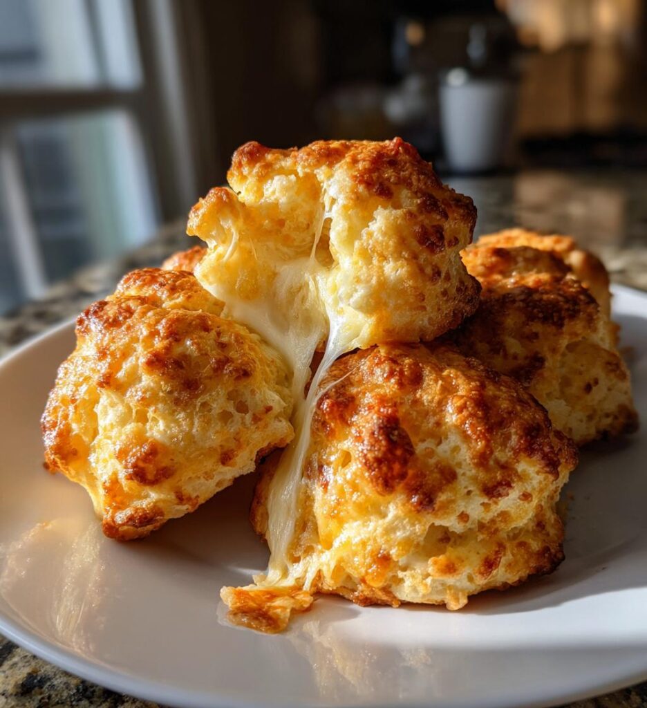 Mozzarella Biscuit Bombs