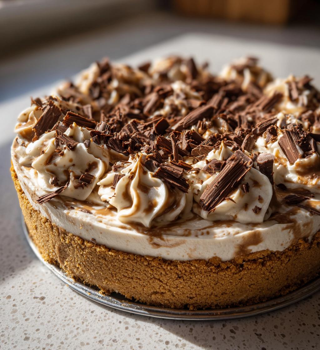 No Bake Cookie Butter Cheesecake - detail 1