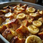 Overnight Banana French Toast Casserole