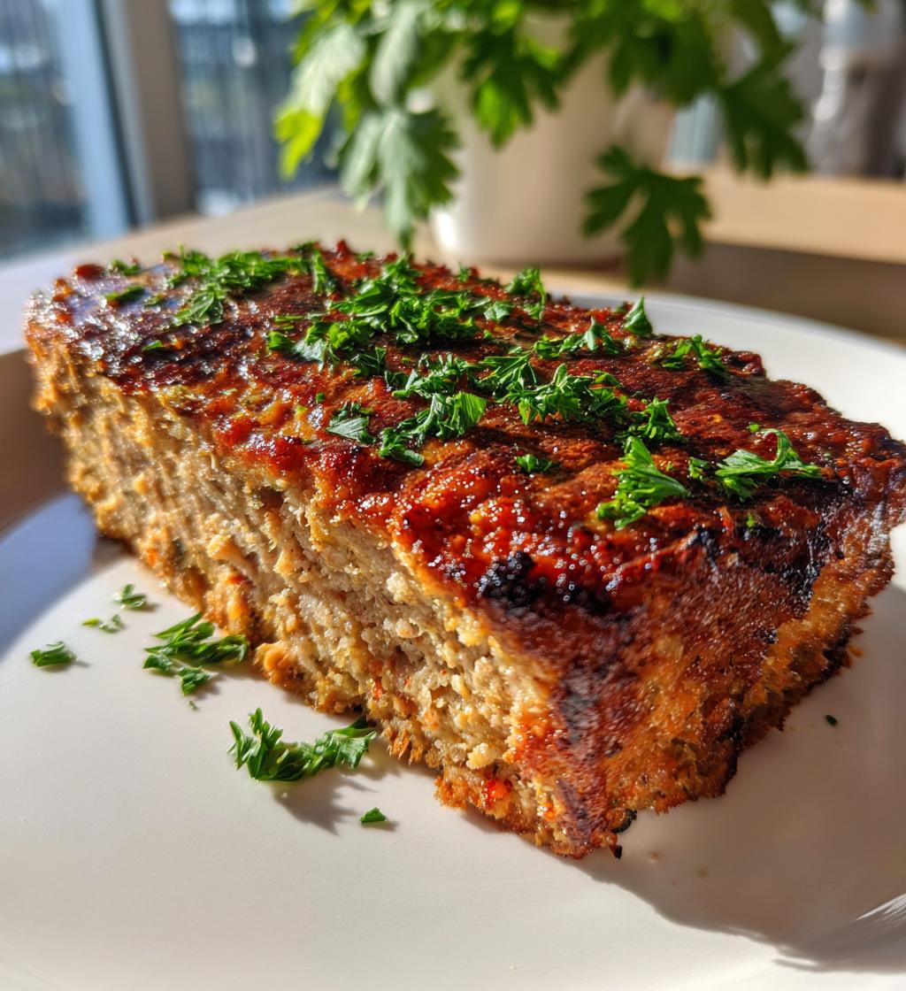 Parmesan Chicken Meatloaf - detail 1