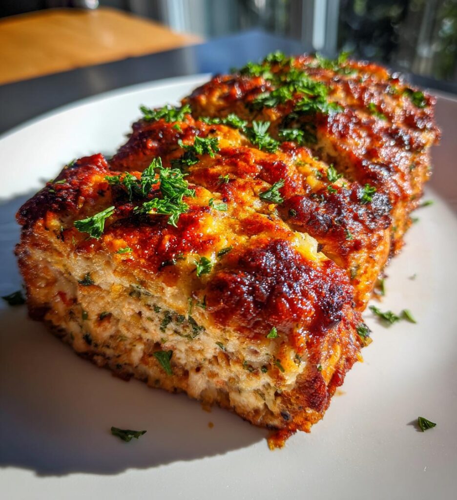 Parmesan Chicken Meatloaf