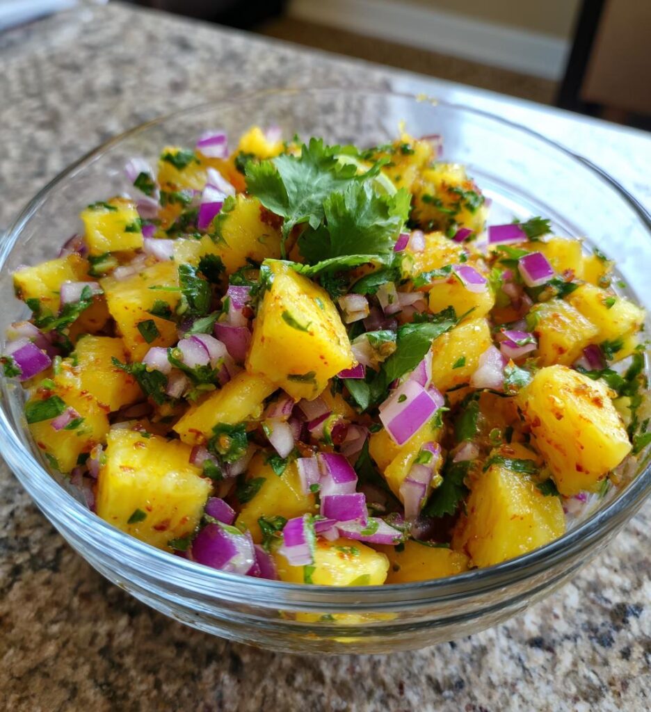 Pineapple Chipotle Salsa