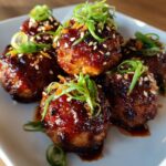 Pineapple Teriyaki Chicken Meatballs