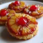 Pineapple Upside Down Cookies