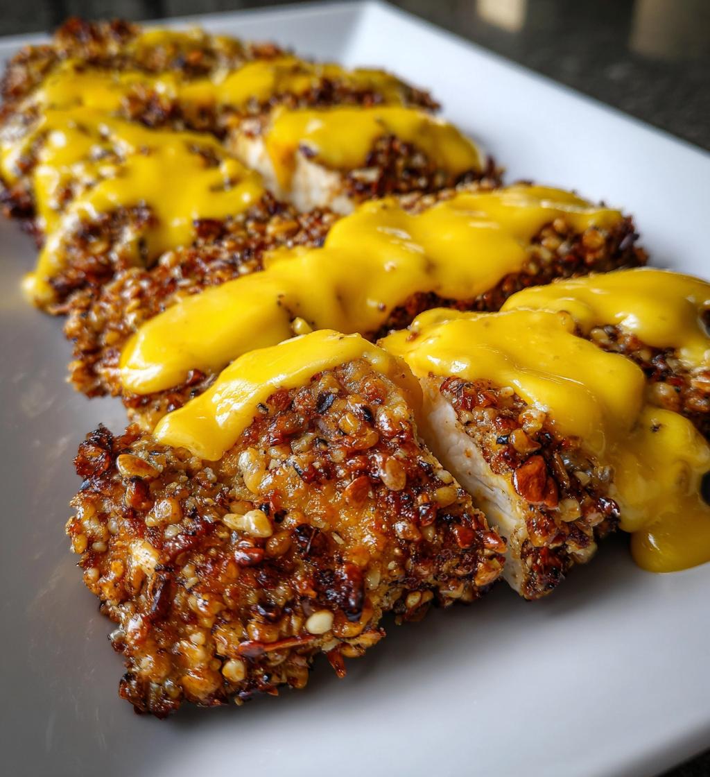Pretzel Chicken Mustard Cheddar - detail 1