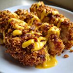 Pretzel Chicken Mustard Cheddar