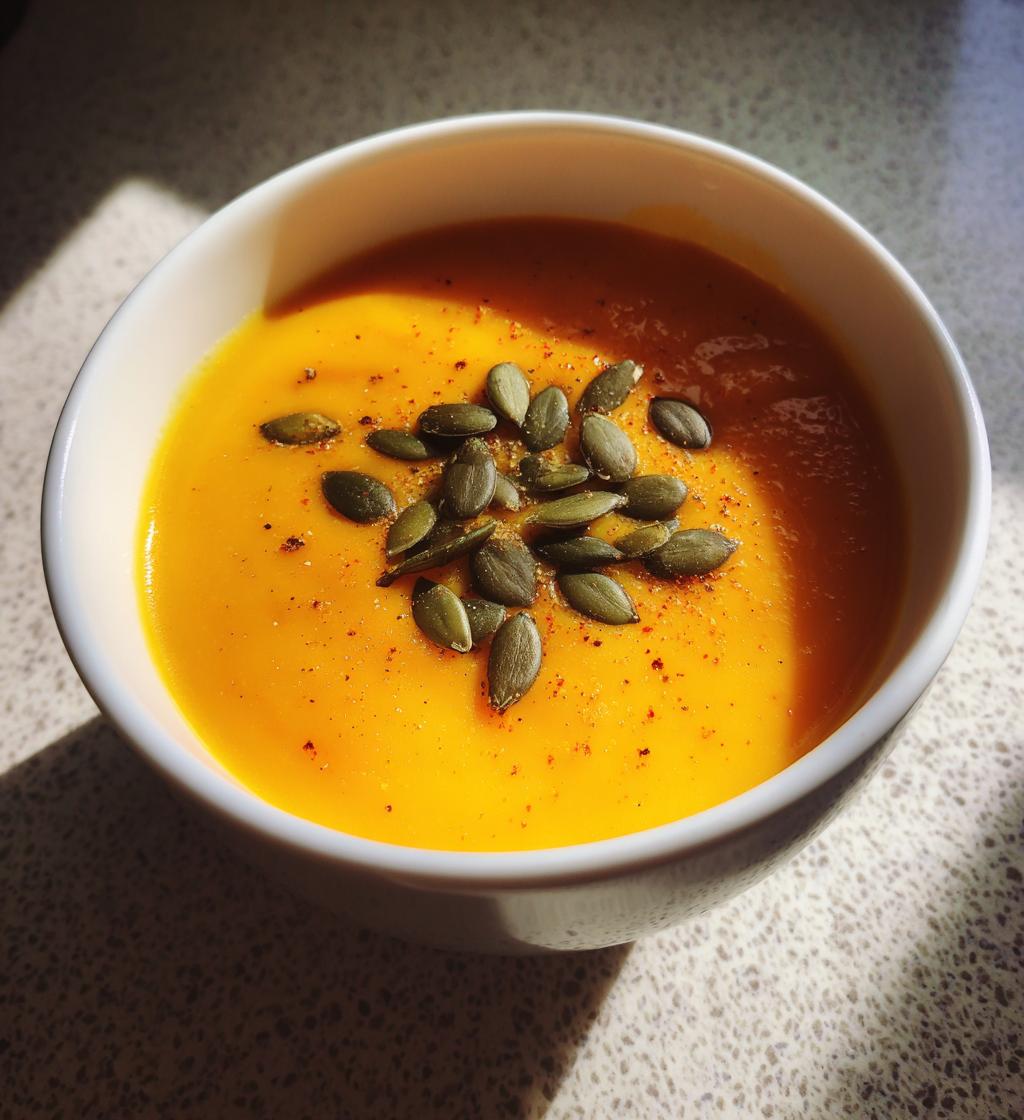 Pumpkin Sweet Potato Soup