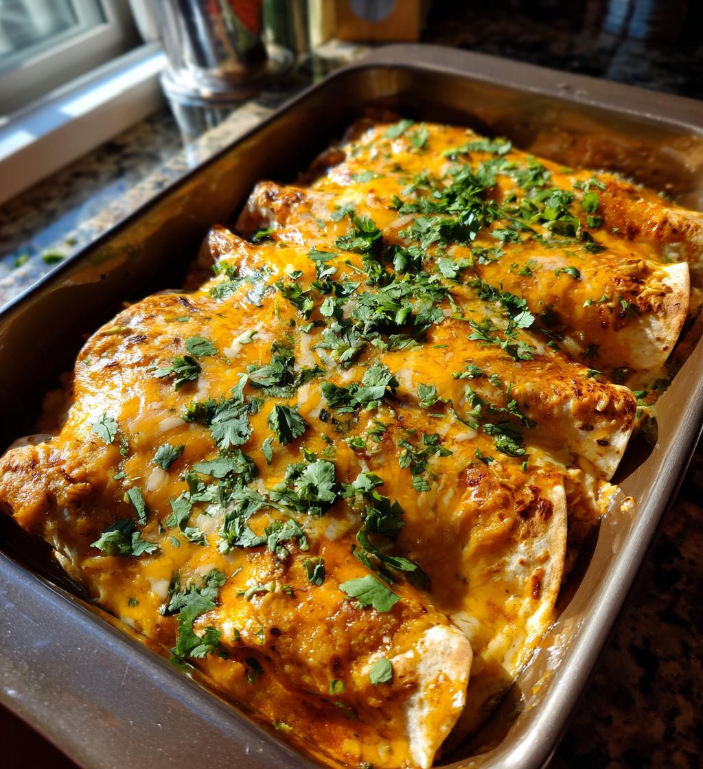 Queso Chicken Enchiladas - detail 1