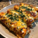 Queso Chicken Enchiladas