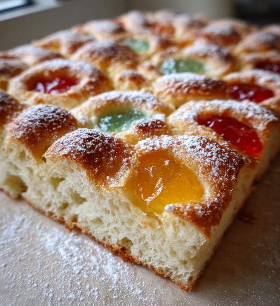 Quick Jam Donut Focaccia
