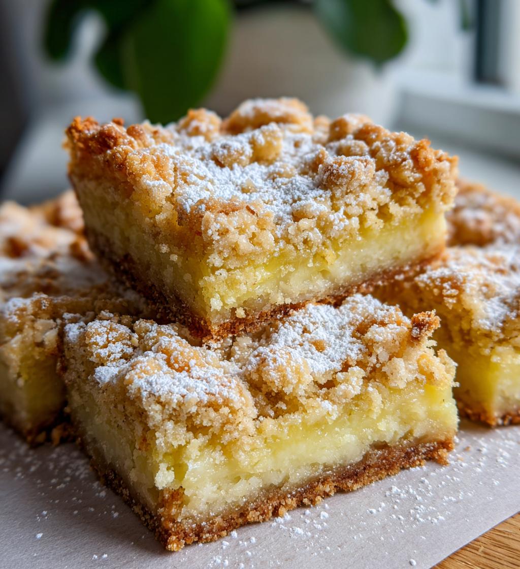 Ricotta Crumb Bars - detail 1