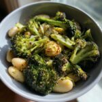 Roasted Broccoli and White Beans