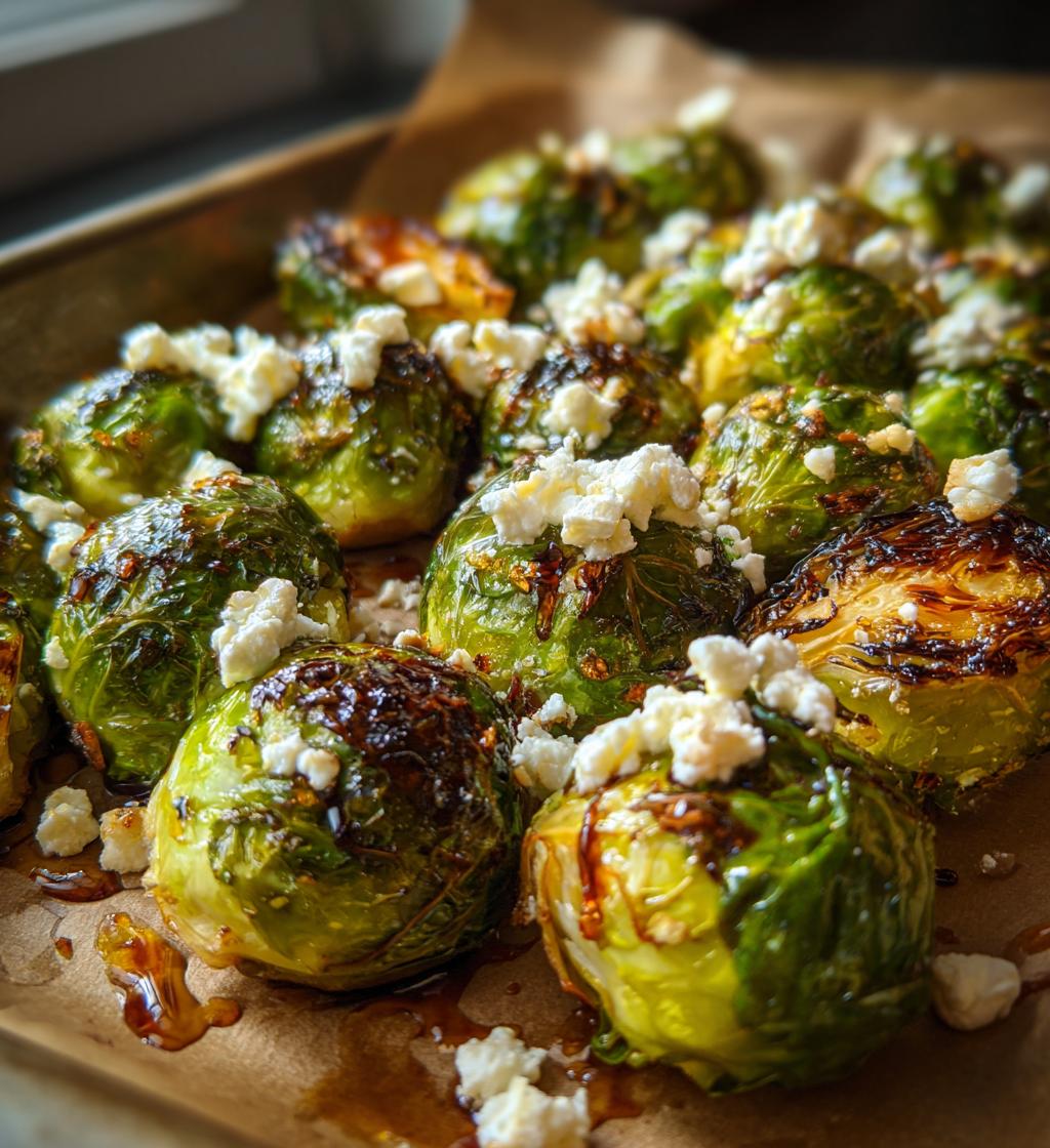 Roasted Brussels Sprouts Goat Cheese - detail 1