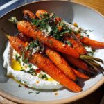 Roasted Carrots Whipped Ricotta