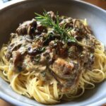 Rosemary Mushroom Cream Sauce