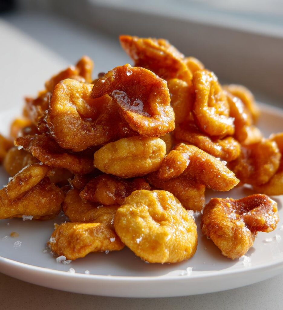 Salted Caramel Oyster Crackers