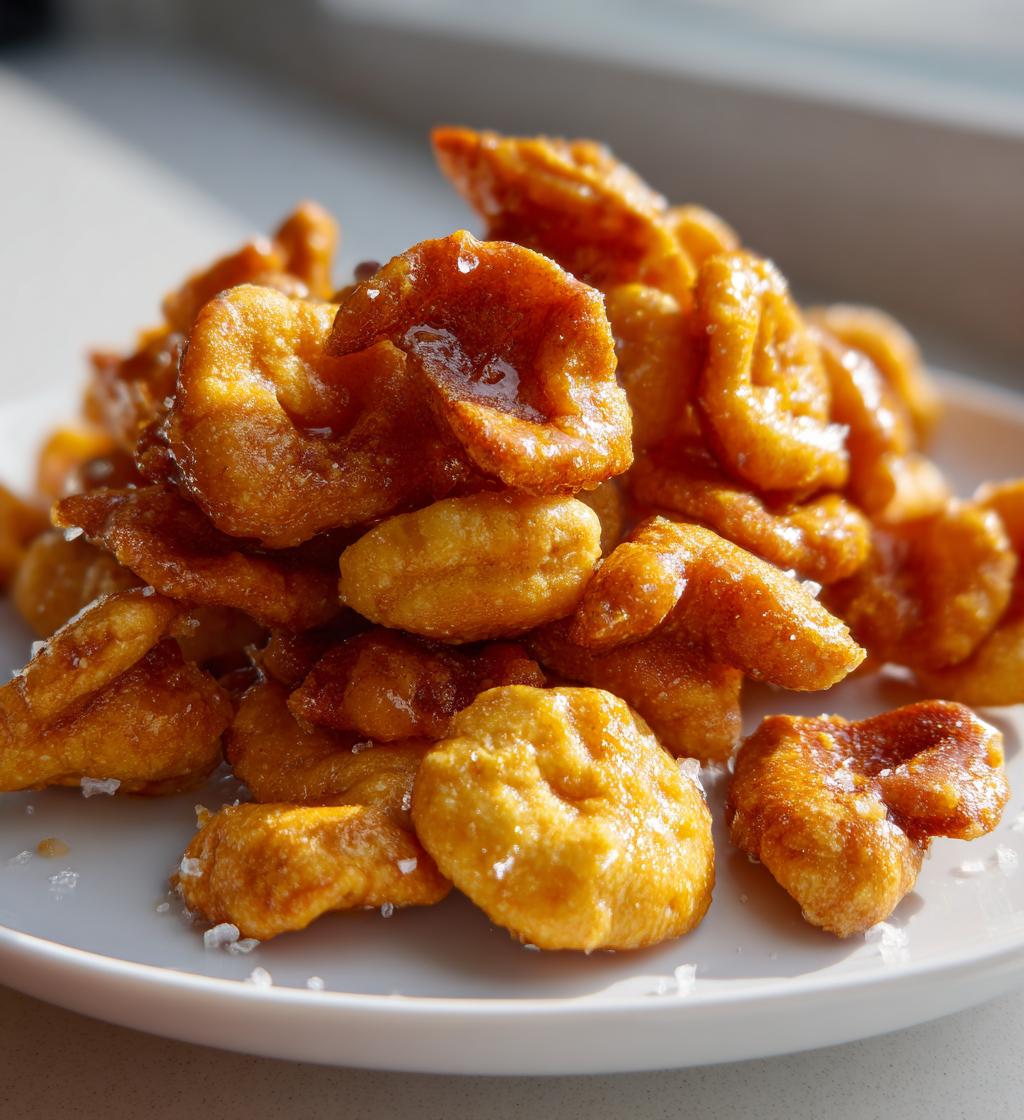 Salted Caramel Oyster Crackers