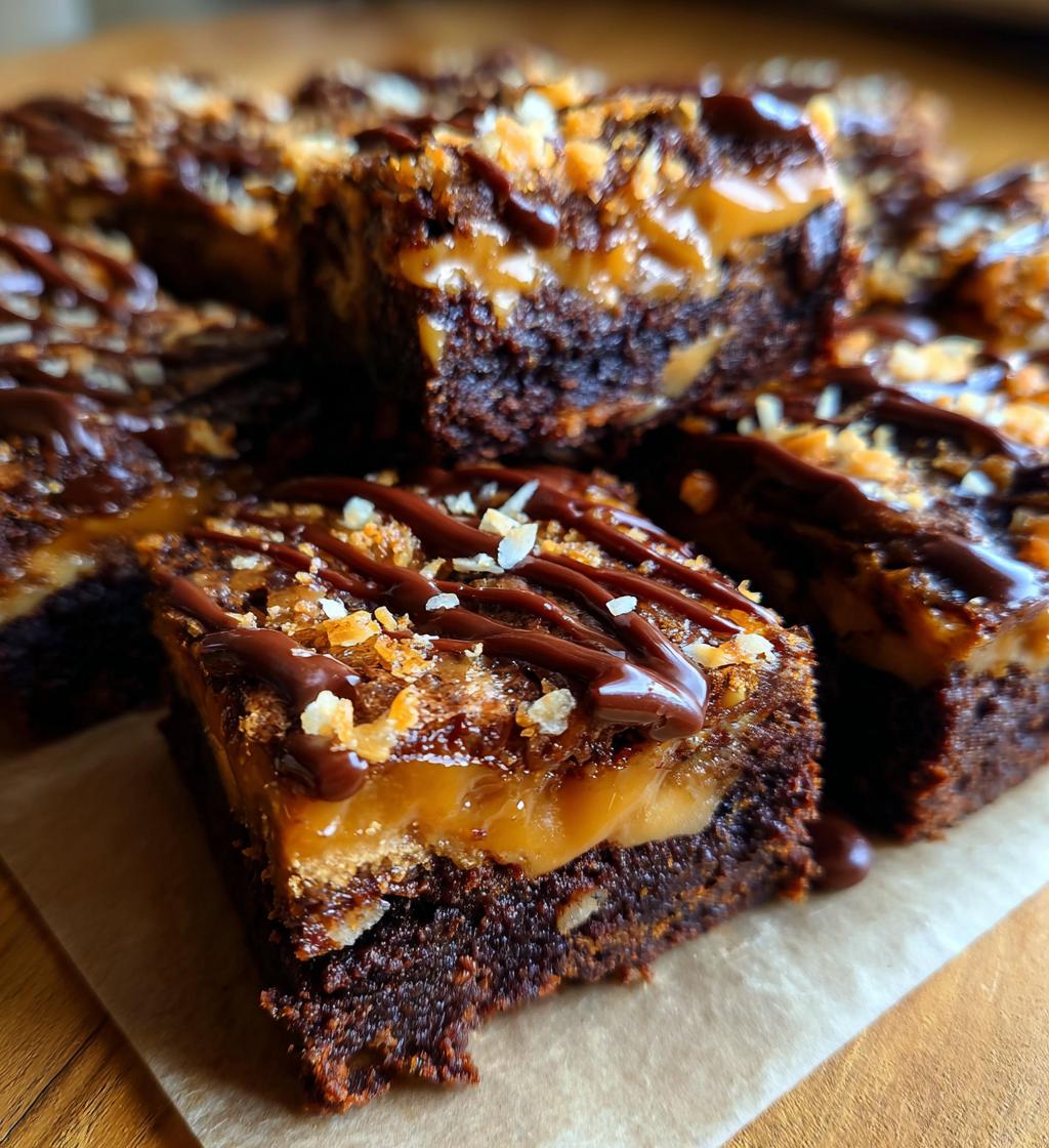 Samoa Brownies - detail 1