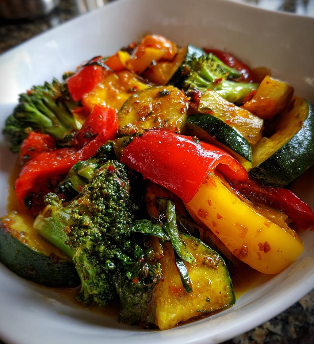 Sauteed Vegetables - detail 1