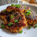 Sesame Crusted Salmon Patties