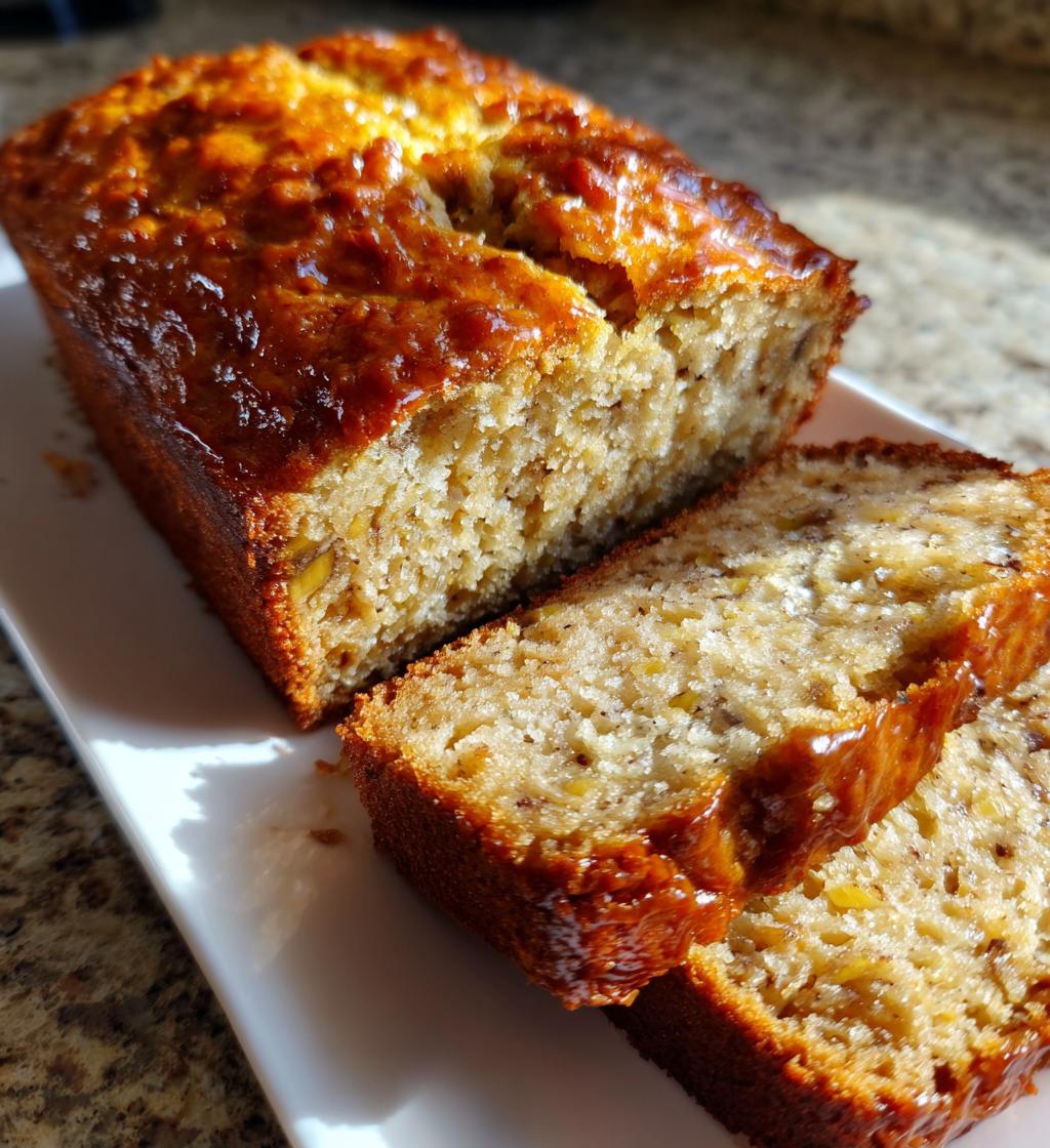 Sour Cream Banana Bread - detail 1