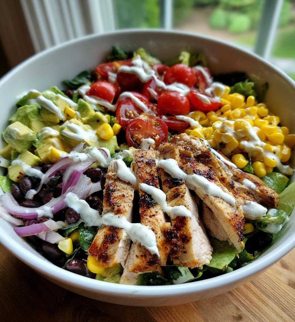 Southwest Chicken Salad - detail 1
