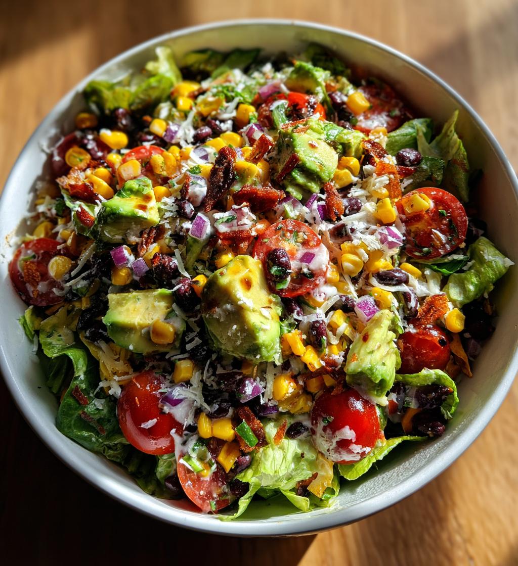 Southwest Chipotle Salad - detail 1