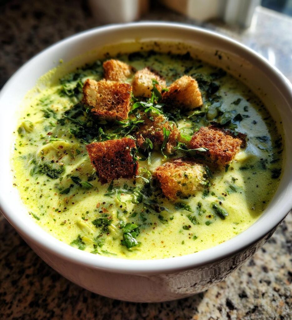 Spinach Artichoke Soup