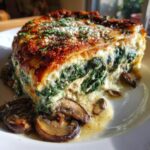 Spinach Mushroom Lasagna