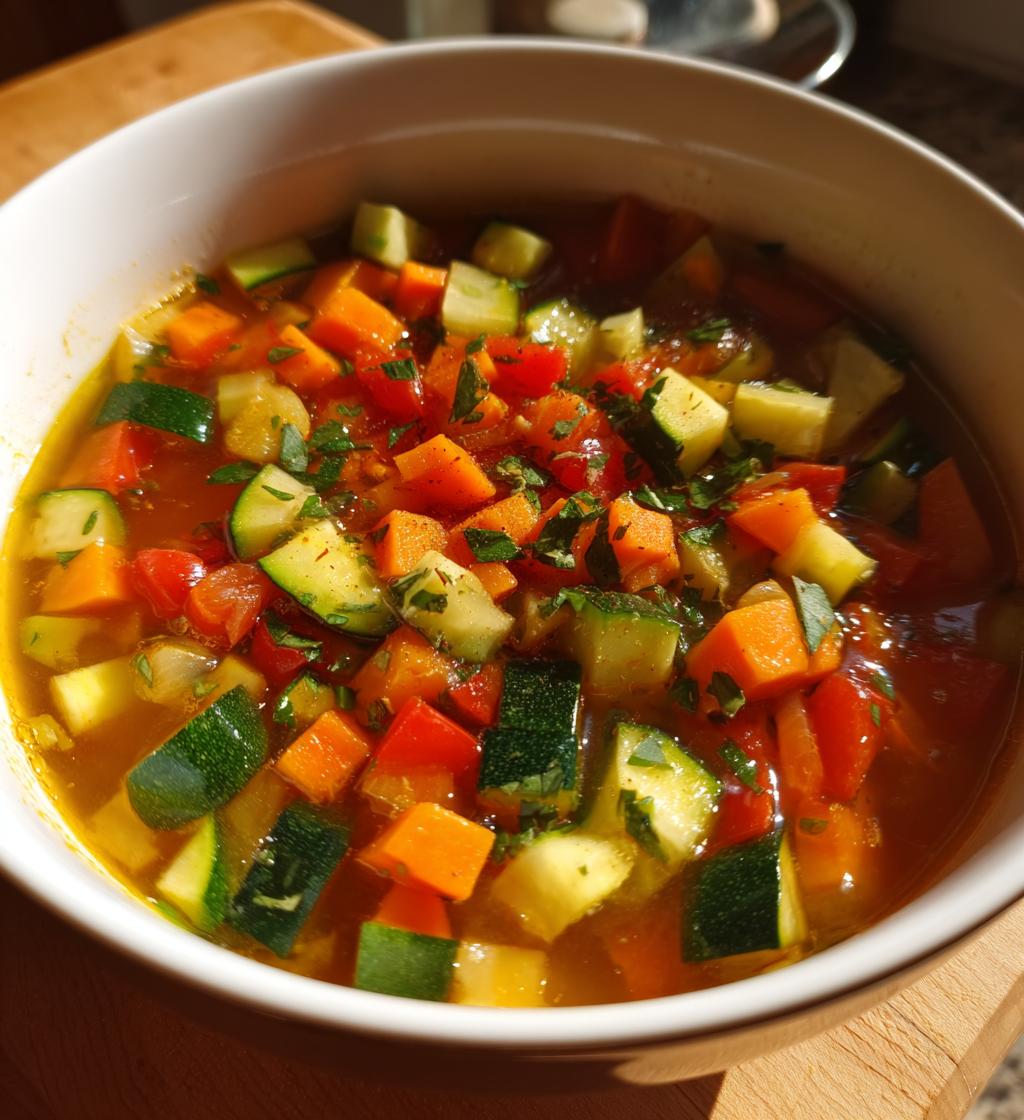 Summer Simmer Soup - detail 1