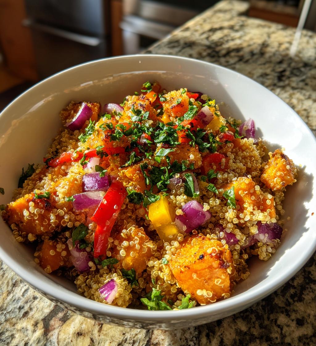 Sweet Potato Quinoa Salad