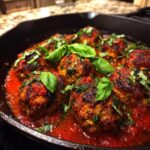 Tuscan Chicken Meatballs