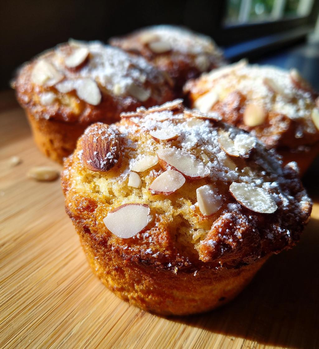 Vegan Almond Croissant Muffins - detail 1