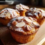 Vegan Almond Croissant Muffins