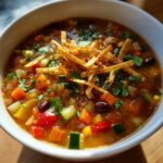 Vegetarian Tortilla Soup