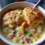 Veggie Pot Pie Soup